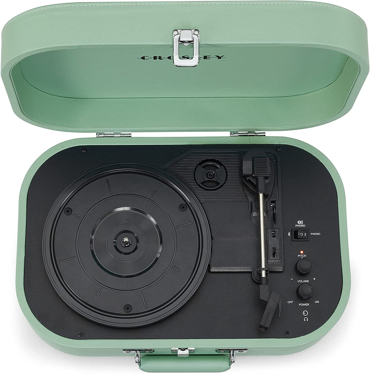 Crosley Discovery Plus - Bluetooth Turntable (Seafoam) [Tech & Turntables]