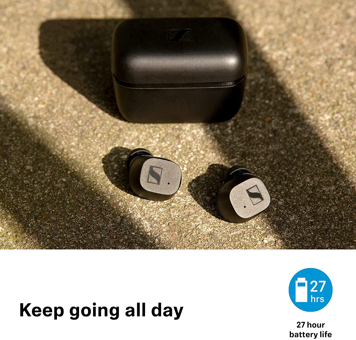 SENNHEISER CX TRUE WIRELESS EARBUDS - BLUETOOTH IN-EAR HEADPHONES (White) [ACCESSORIES]