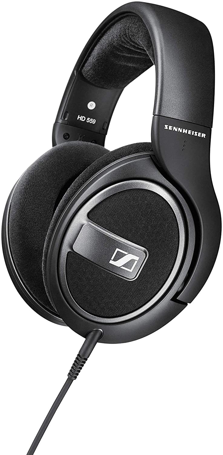 Sennheiser HD 559 Open Back Around Ear Headphone - Black/Anthracite [Accessories]
