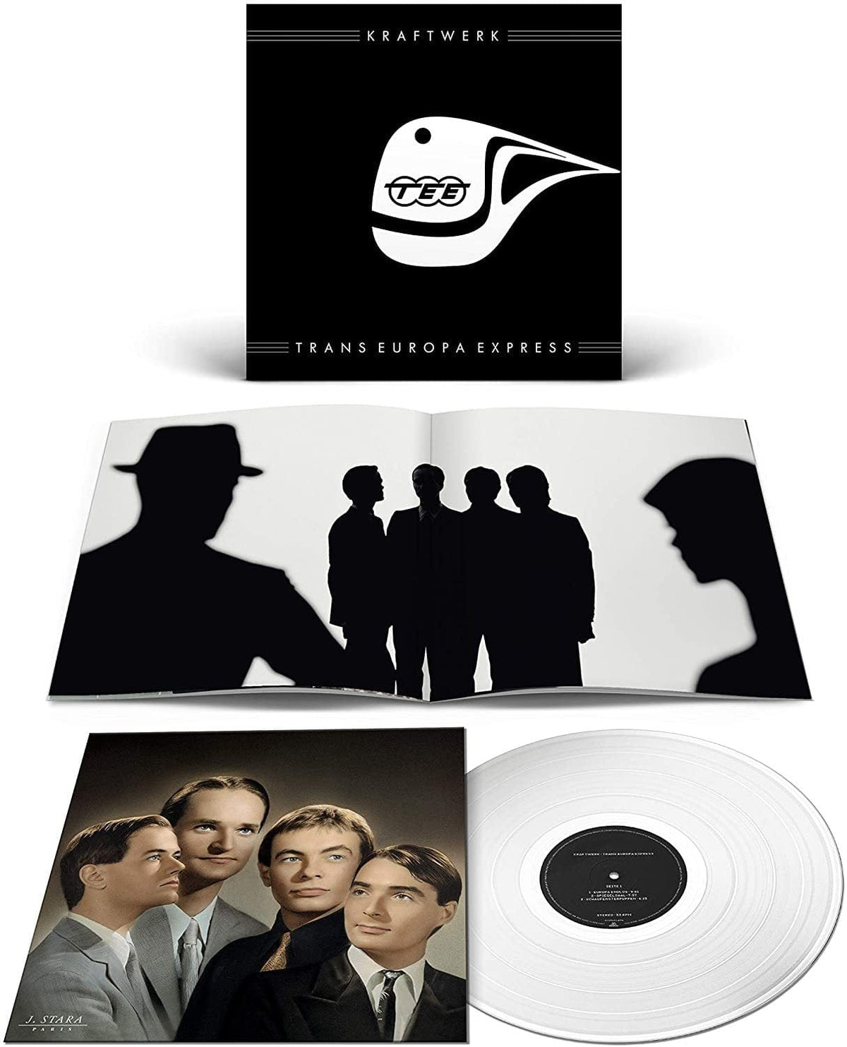 TRANS-EUROPA EXPRESS (GERMAN VERSION) - KRAFTWERK [CLEAR VINYL]