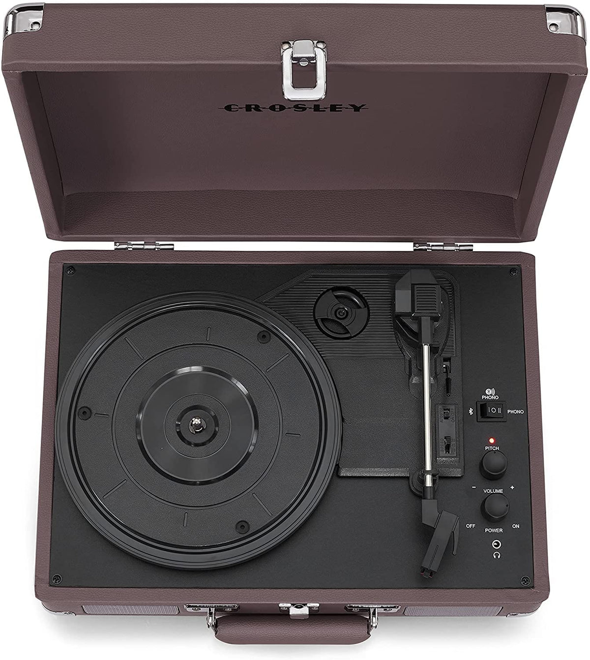 Crosley Cruiser Plus - Bluetooth Turntable (Purple Ash) [Tech & Turntables]