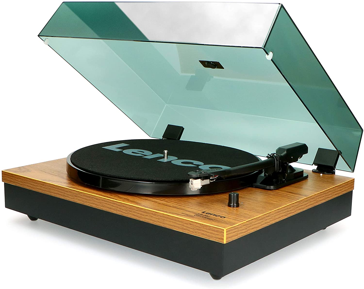 Lenco LS-300 – Bluetooth Turntable With Speakers (Wood) [Tech & Turntables]