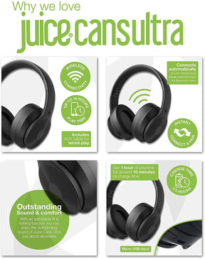 JUICE®CANS ULTRA - TRUE WIRELESS ON-EAR HEADPHONES [ACCESSORIES]