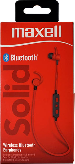 Maxell BT100 Earphones Red [Accessories]