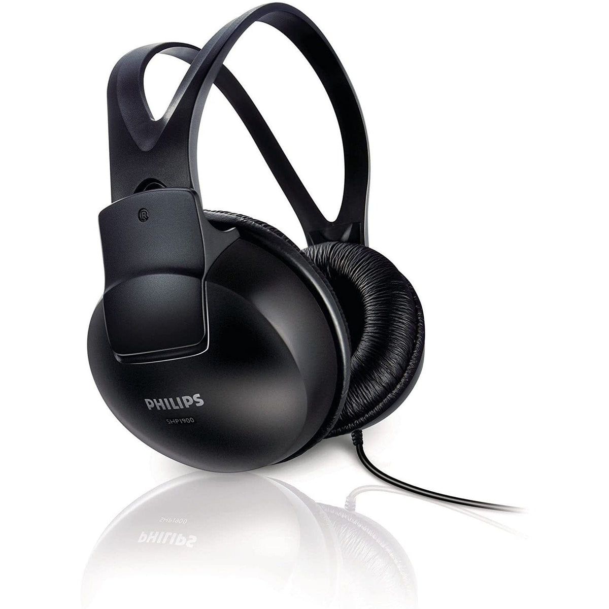 PHILIPS SHP1900 STEREO OVER-EAR HEADPHONES - BLACK [ACCESSORIES]