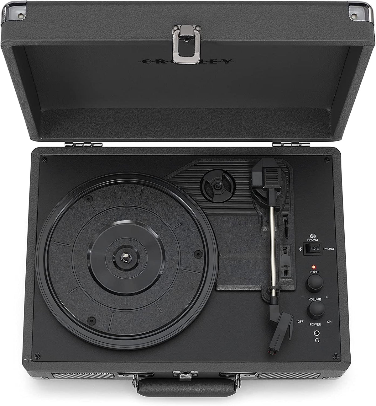 Crosley Cruiser Plus - Bluetooth Turntable (Slate) [Tech & Turntables]