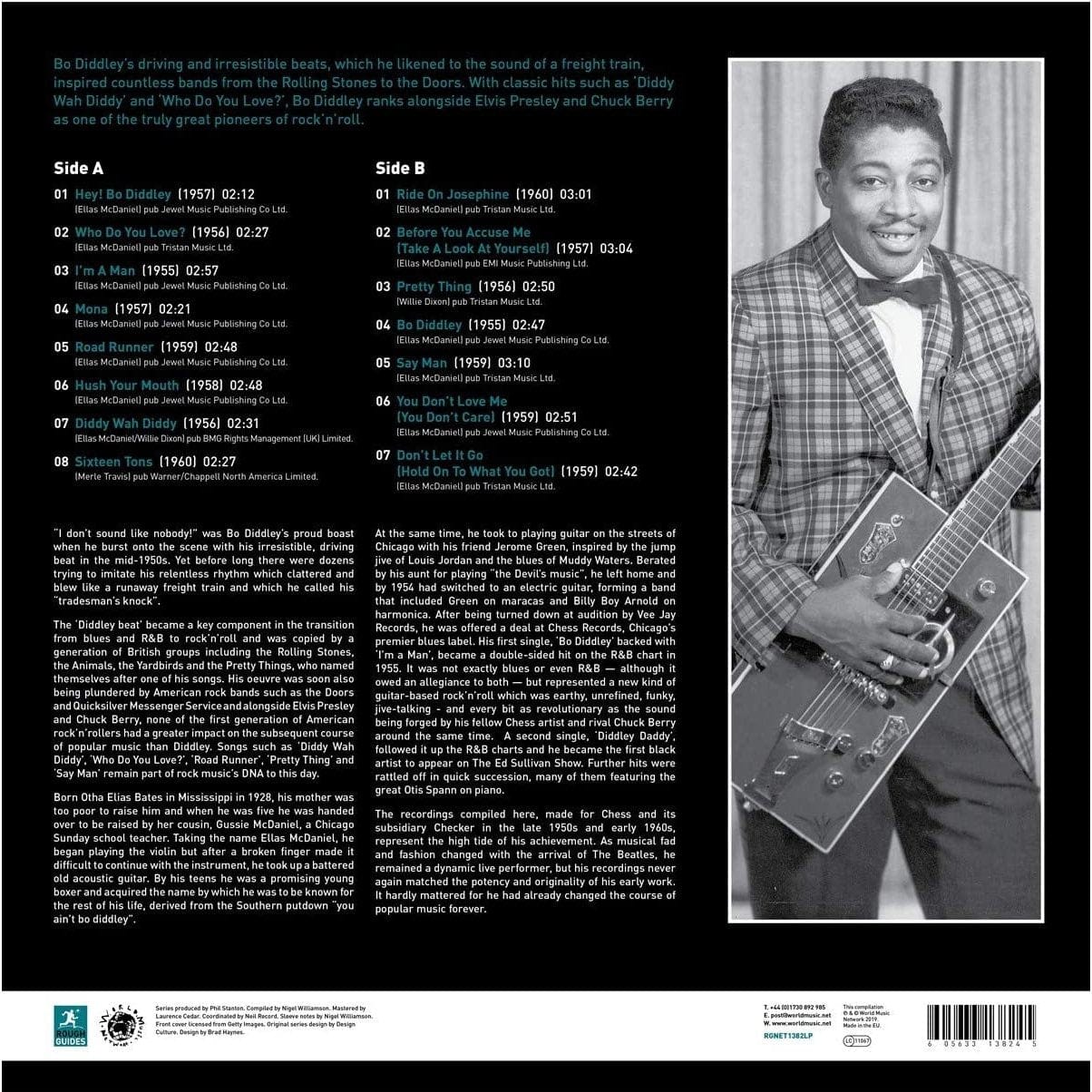 THE ROUGH GUIDE TO BO DIDDLEY [VINYL] - Vinyl8