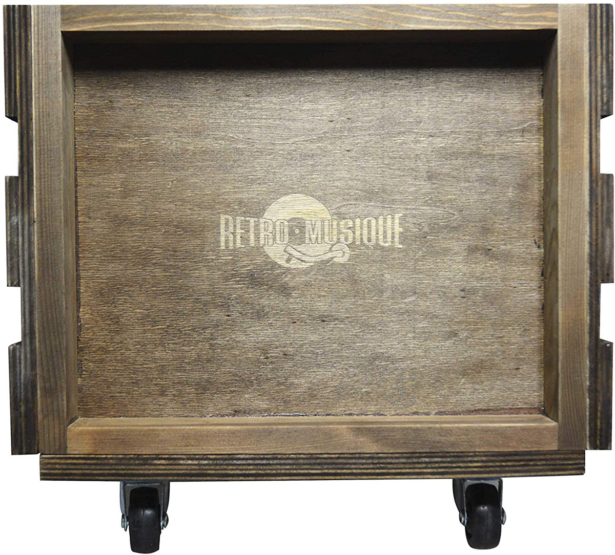 WOODEN LP CRATE WITH WHEELS [Accessories]