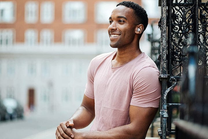 JVC HA-A5T GUMY MINI TRUE WIRELESS EARBUDS WITH MIC - WHITE [ACCESSORIES]