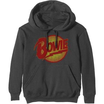 David Bowie - Vintage Diamond Dogs Logo - 2XL [Hoodies]