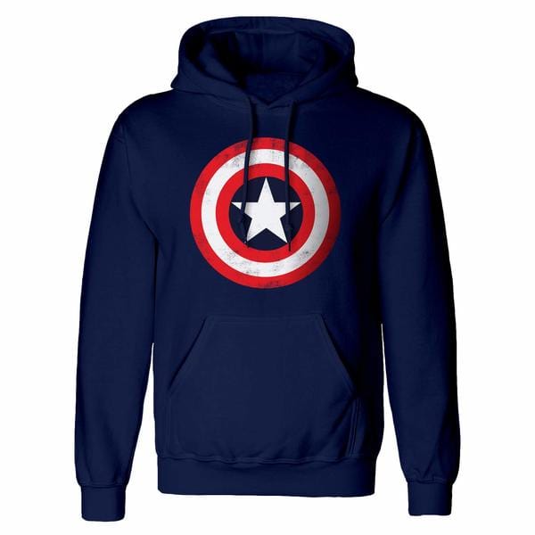 Capt America Shield Hoodie - Small [Hoodies]