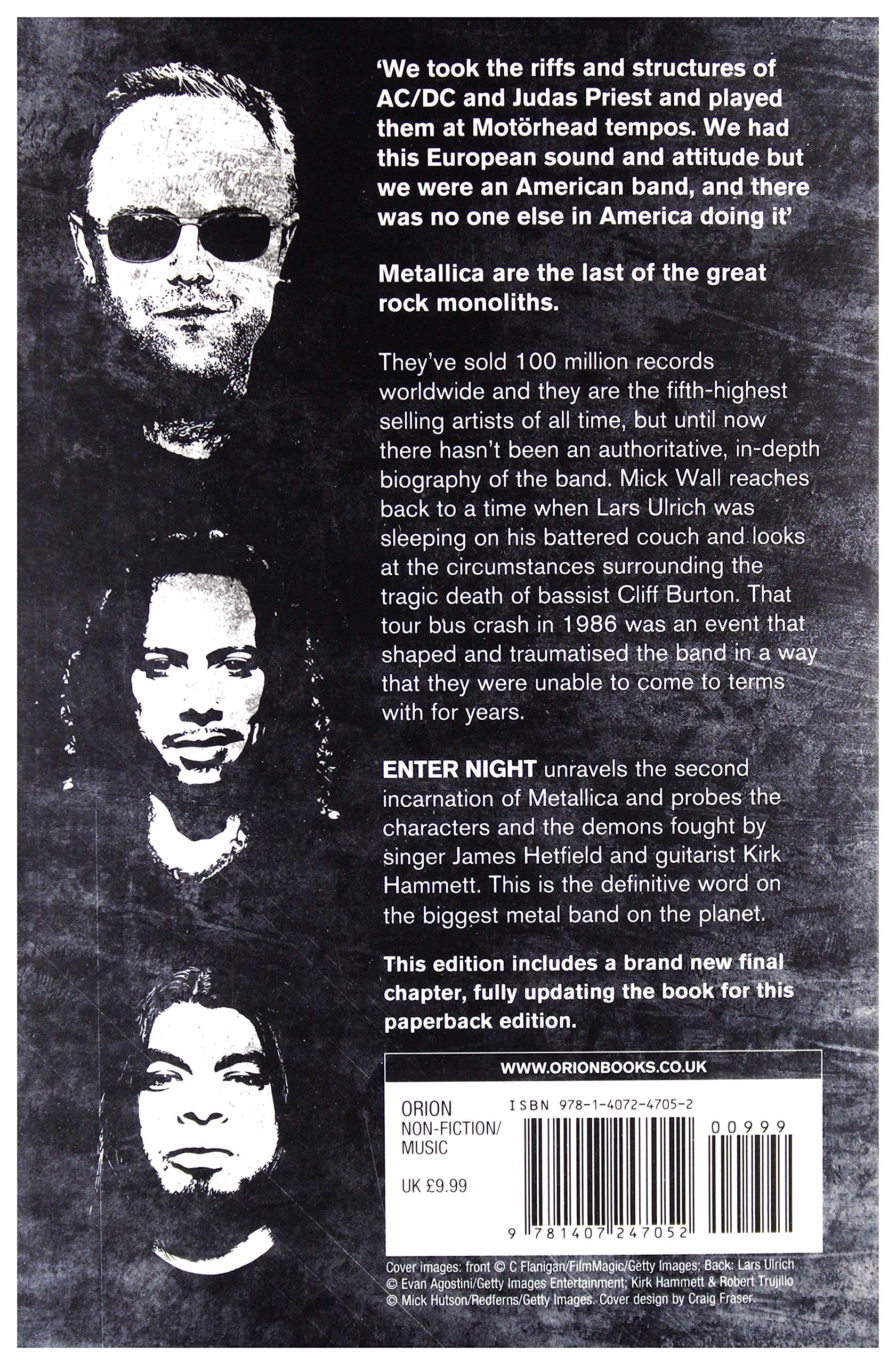 Enter Night Metallica: The Biography [Books]