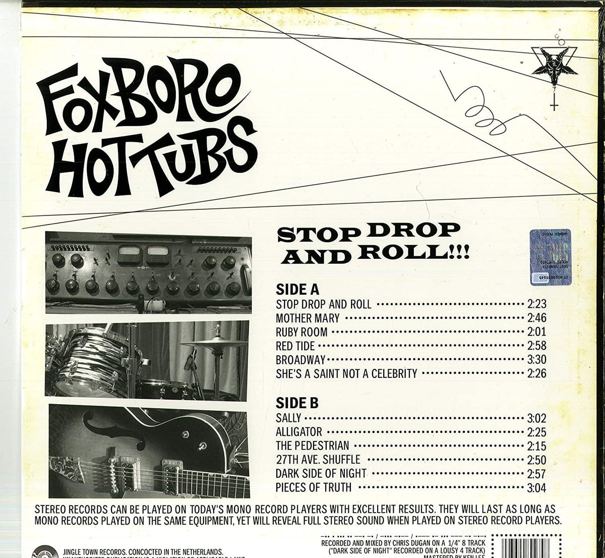 STOP, DROP AND ROLL - FOXBORO HOTTUBS