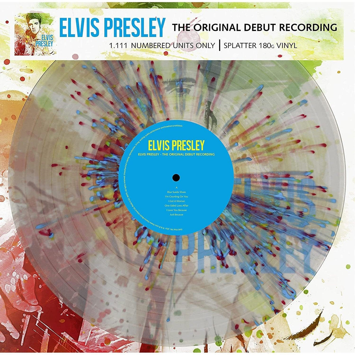 ELVIS PRESLEY - DEBUT RECORDING [SPLATTER VINYL]