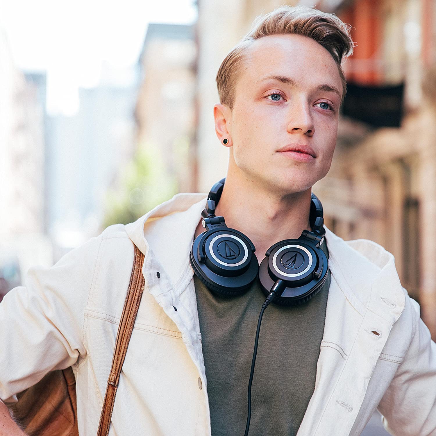 AUDIO-TECHNICA M50X PROFESSIONAL STUDIO HEADPHONES [ACCESSORIES]