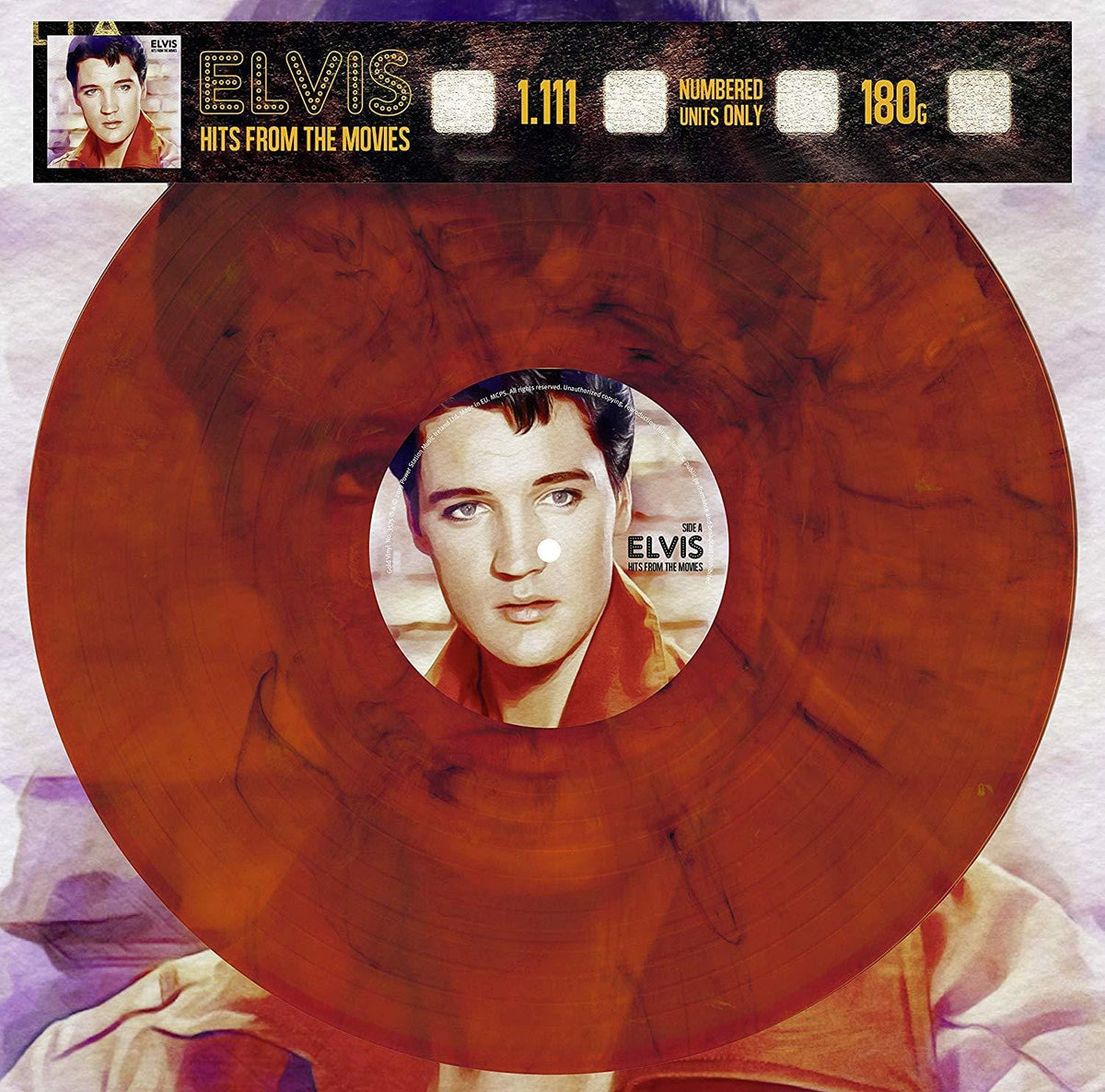ELVIS: - HITS FROM THE MOVIES [COLOUR VINYL]