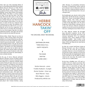 Takin' off - Herbie Hancock [VINYL]