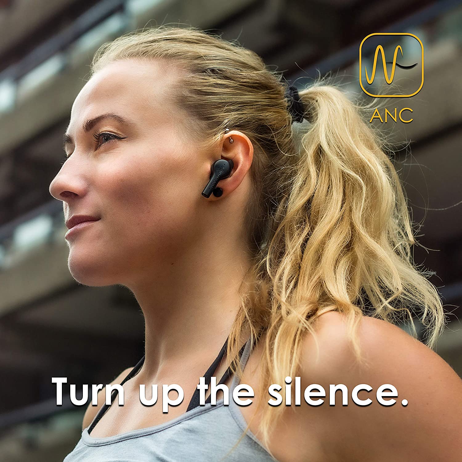 BOOMPODS BASSLINE ANC TRUE WIRELESS – ACTIVE NOISE CANCELLING BLUETOOTH IN-EAR HEADPHONES [ACCESSORIES]