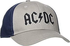 AC/DC Unisex Baseball Cap: Black Logo (2 Tone) [Hat]