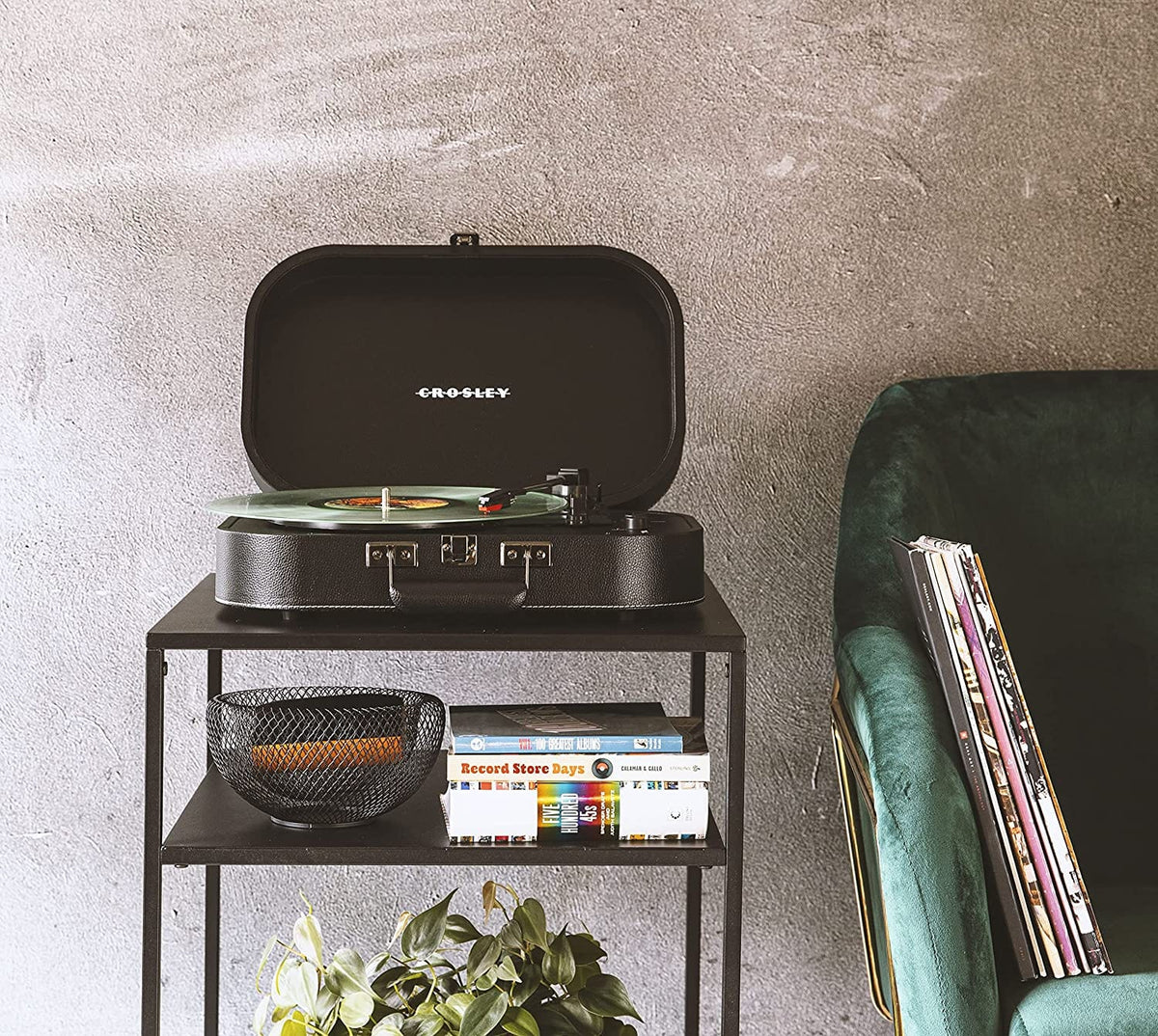 Crosley Discovery Plus - Bluetooth Turntable (Black) [Tech & Turntables]