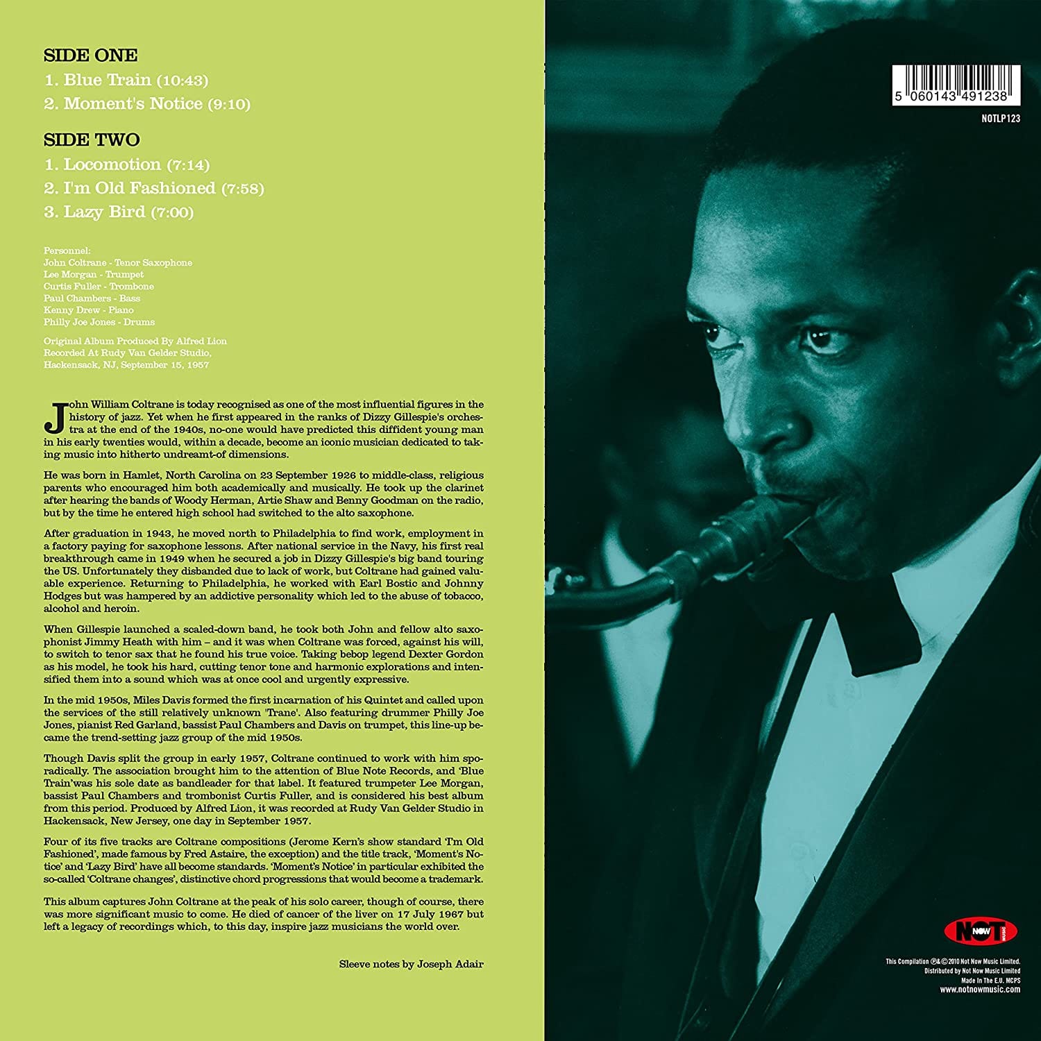 Blue Train - John Coltrane [VINYL]