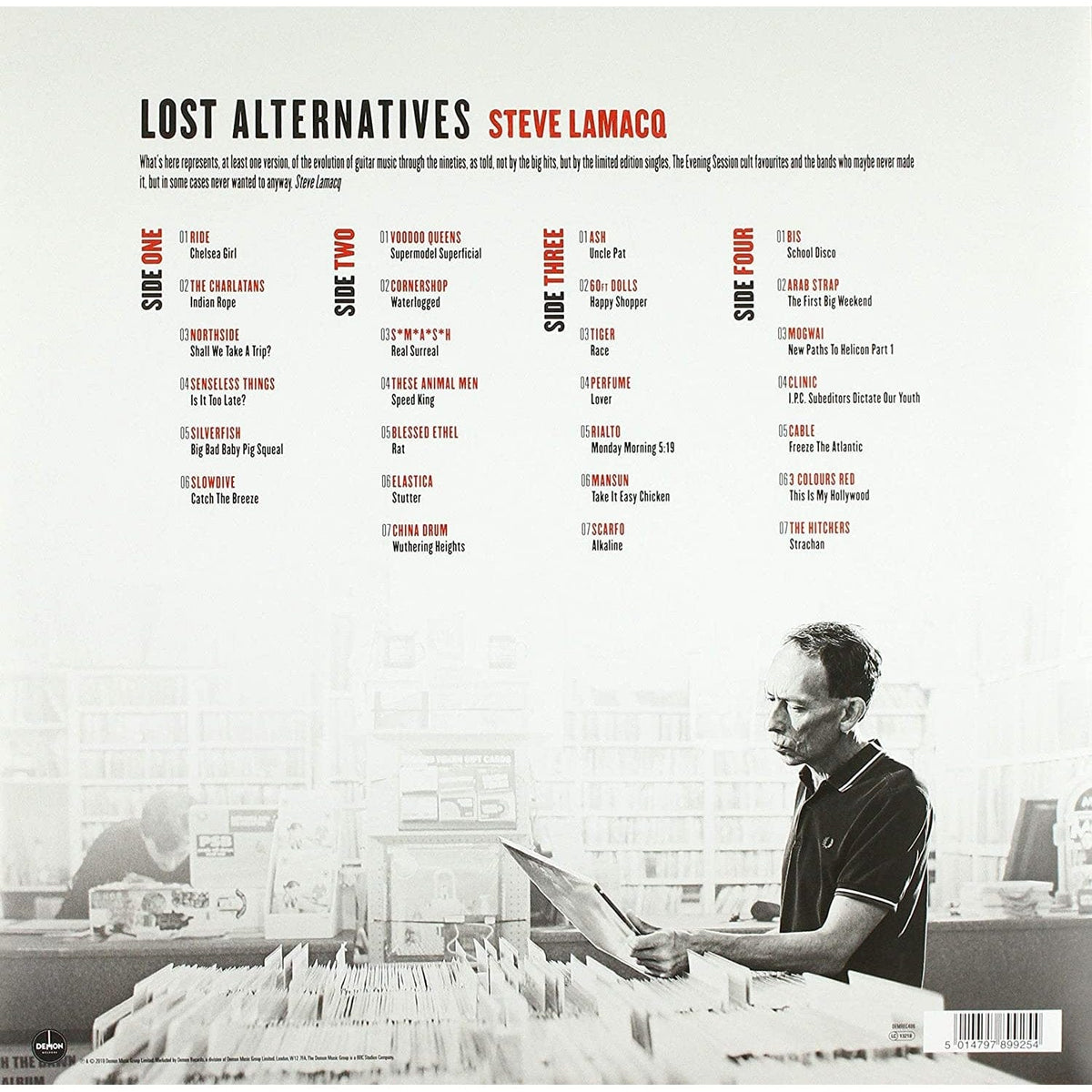 STEVE LAMACQ - LOST ALTERNATIVES (RSD 19) - VARIOUS ARTISTS [VINYL]