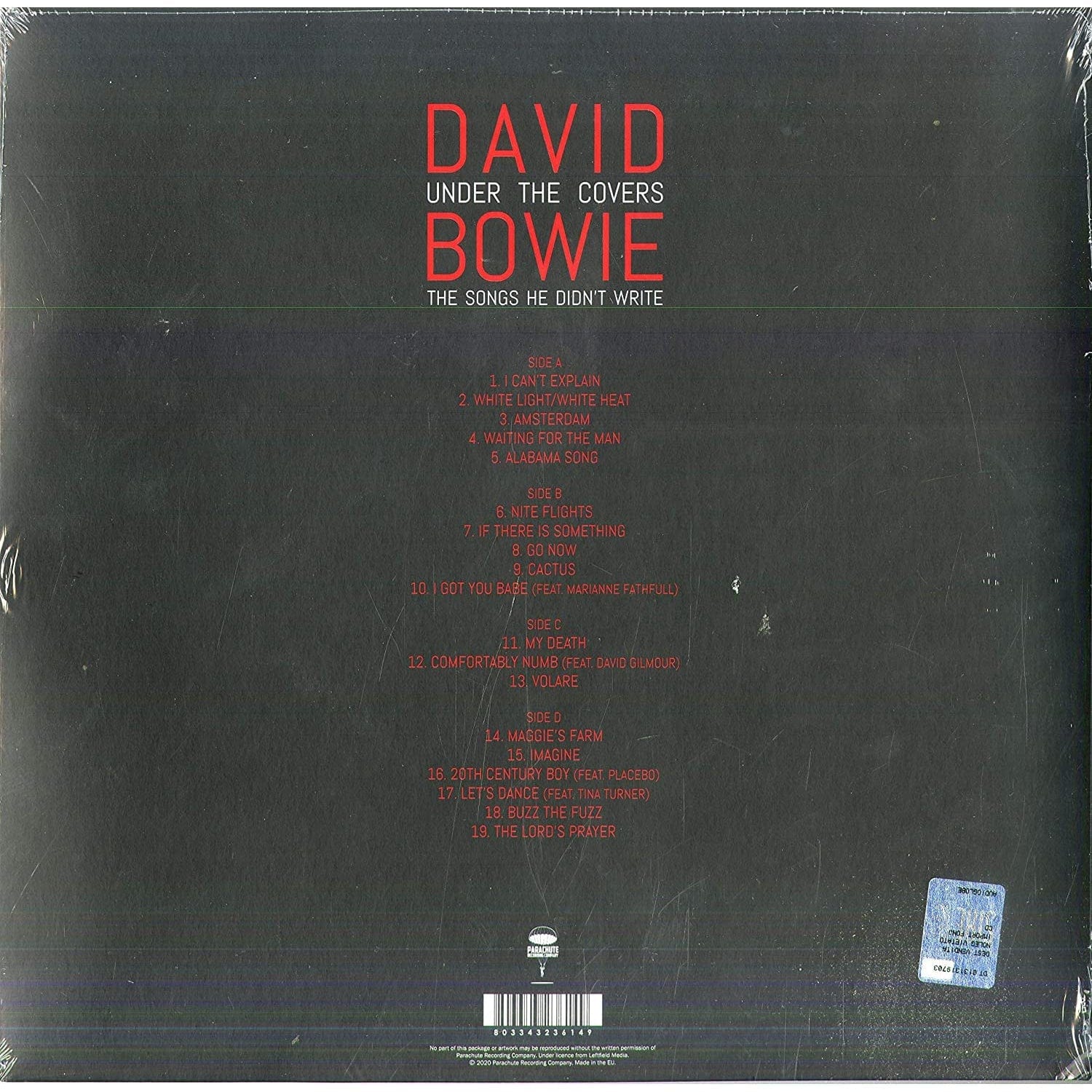 Under the Covers: The Songs He Didn't Write - David Bowie [VINYL Limited Edition]