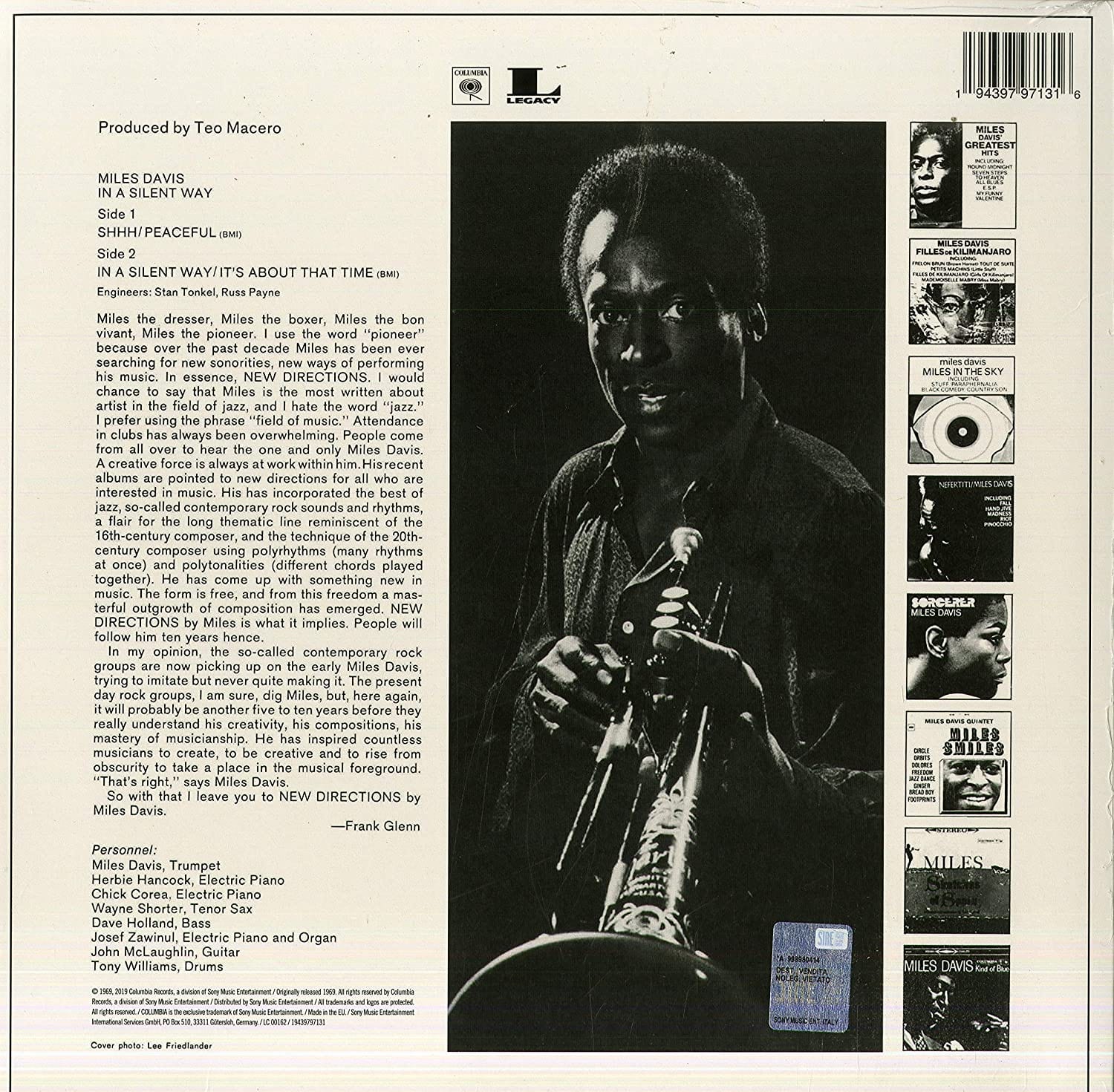In a Silent Way - Miles Davis [VINYL]