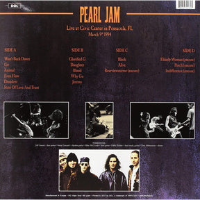PEARL JAM - LIVE AT CIVIC CENTER IN PENSACOLA, FL - MARCH 9TH 1994 [VINYL]