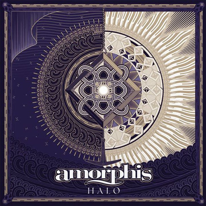 Halo:   - Amorphis [Clear White Blue Splatter Vinyl]