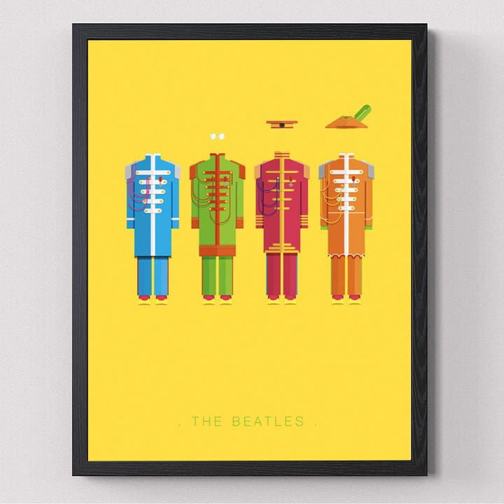 The Beatles Print Frame [Posters & Merchandise]