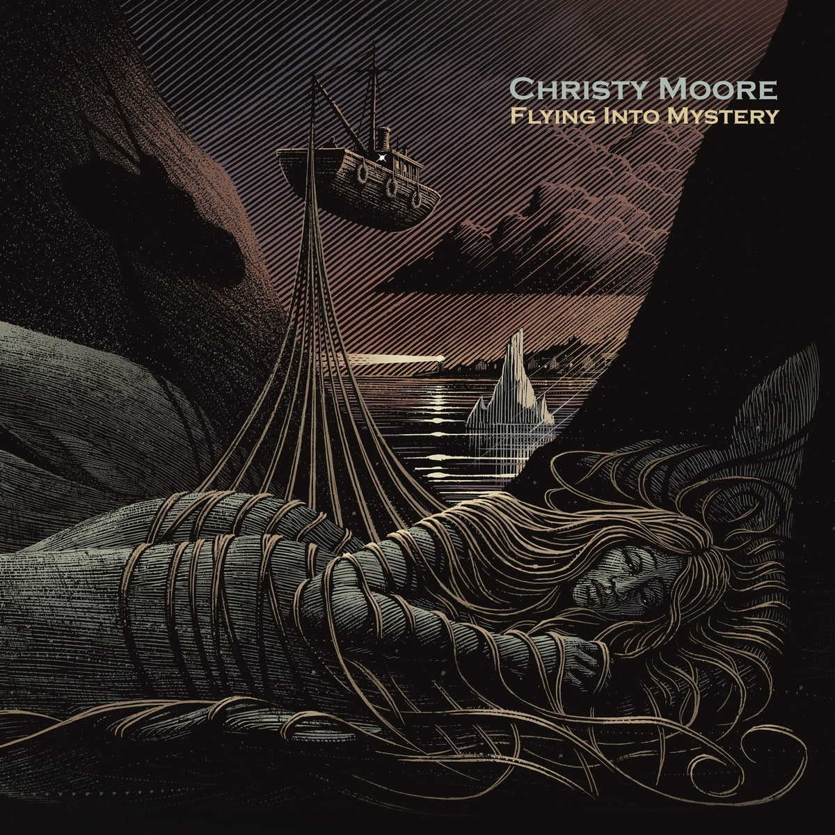 FLYING INTO MYSTERY - CHRISTY MOORE [VINYL]