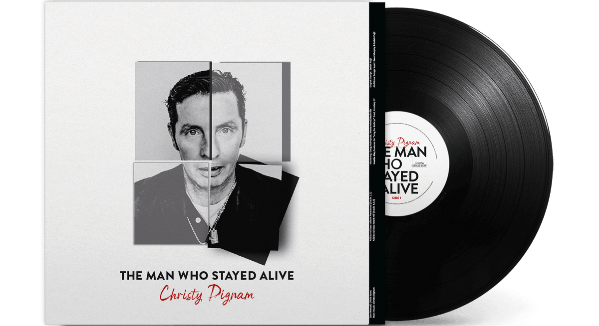 'THE MAN WHO STAYED ALIVE' - A LEGACY SOLO ALBUM BY CHRISTY DIGNAM [VINYL]