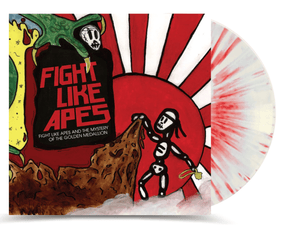 Fight Like Apes - And The Mystery Of The Golden Medallion [Red & White Splatter Vinyl]