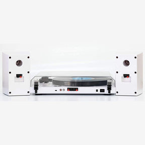 GPO Piccadilly - Bluetooth Turntable With Speakers (White) [Tech & Turntables]