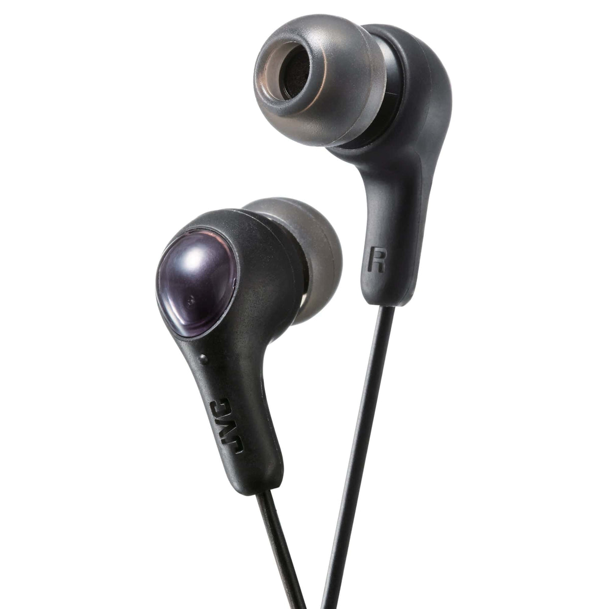 JVC GUMY PLUS IN EAR BLACK EARPHONES [ACCESSORIES]