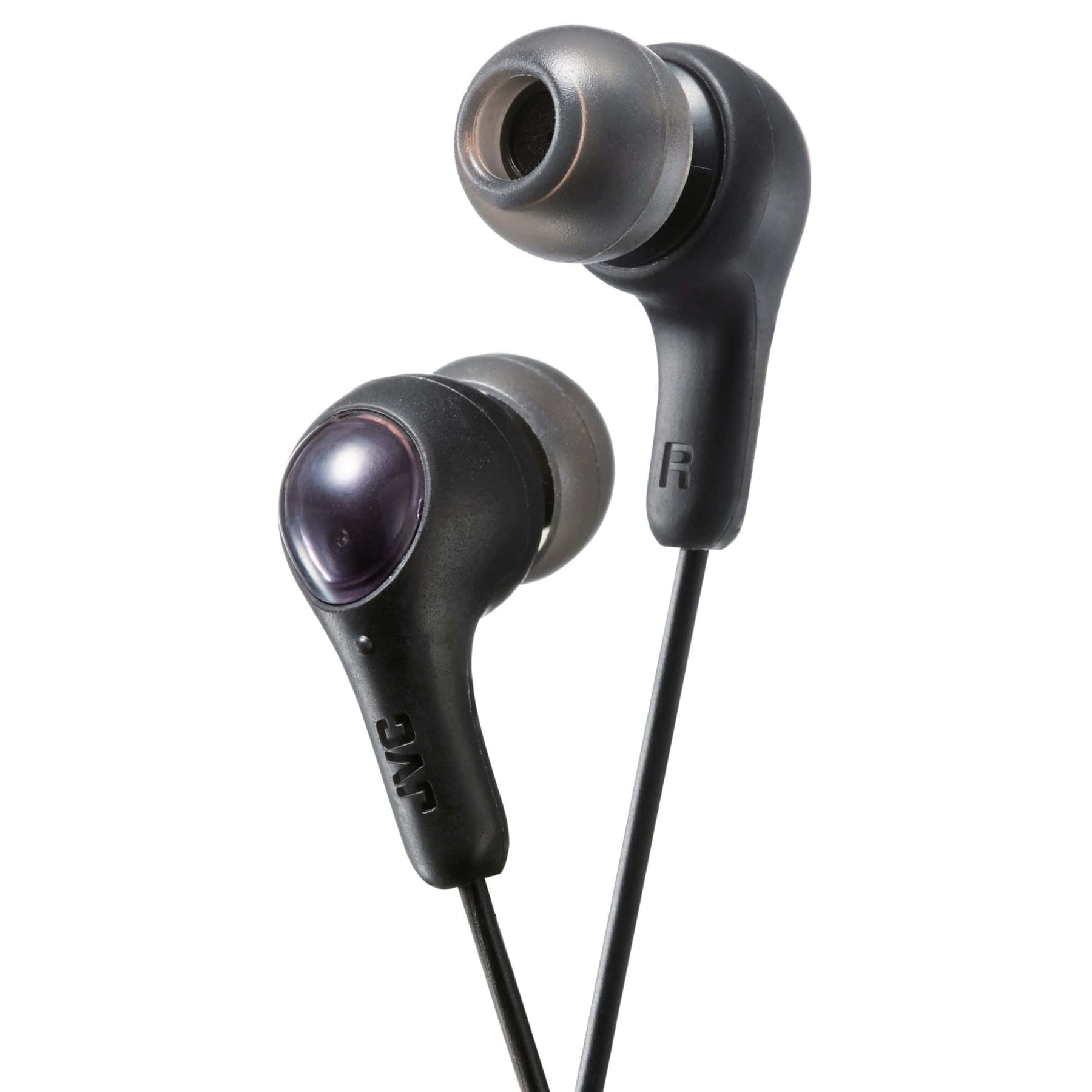 JVC GUMY PLUS IN EAR BLACK EARPHONES [ACCESSORIES]