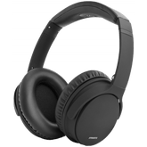 STREETZ HL-BT404 - BLUETOOTH NOISE-CANCELLING HEADPHONES, MICROPHONE, CONTROL BUTTONS, BLACK [ACCESSORIES] - Vinyl8