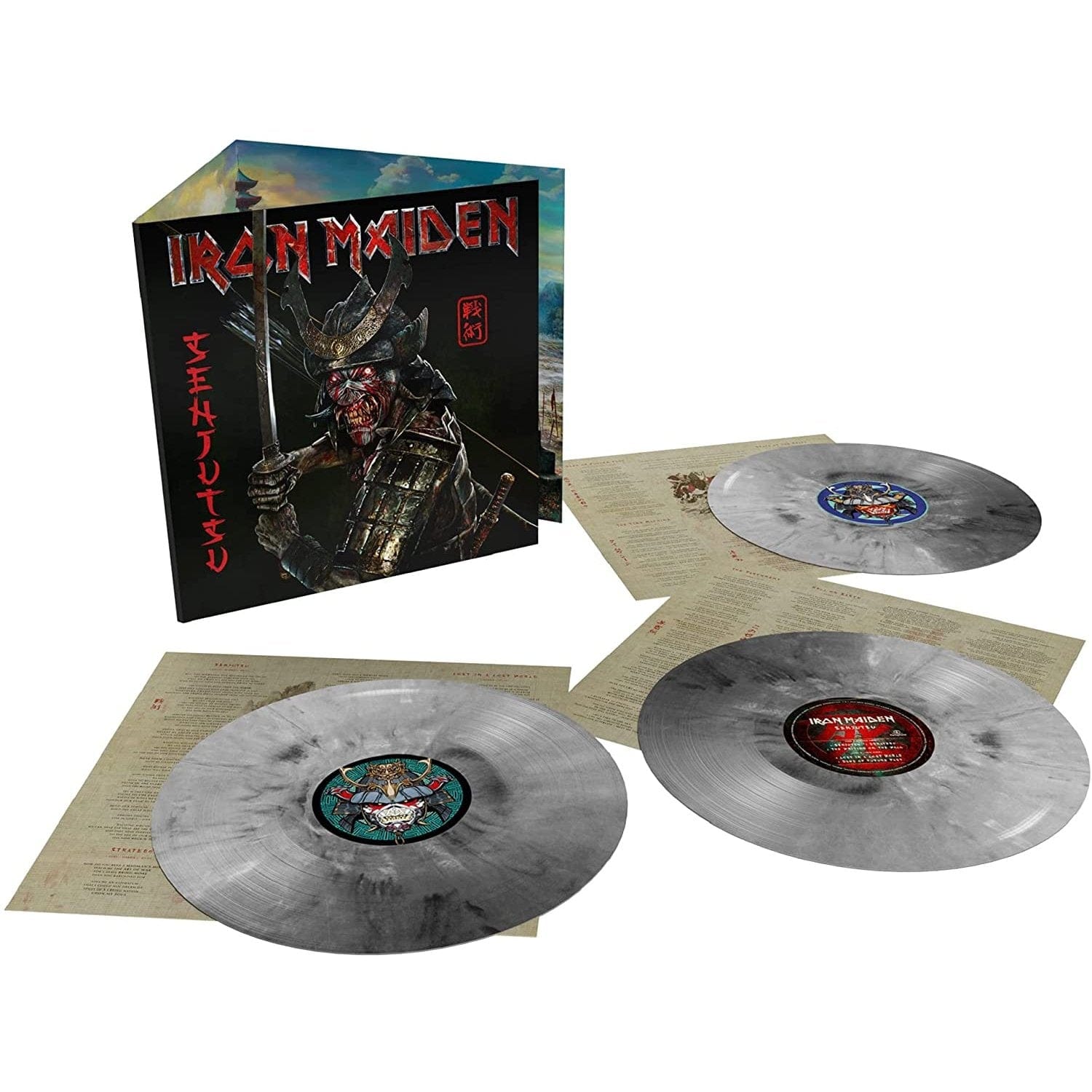 Senjutsu:   - Iron Maiden [Exclusive Silver Vinyl]