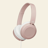JVC DUSTY PINK FOLDABLE ON EAR HEADPHONES [ACCESSORIES]