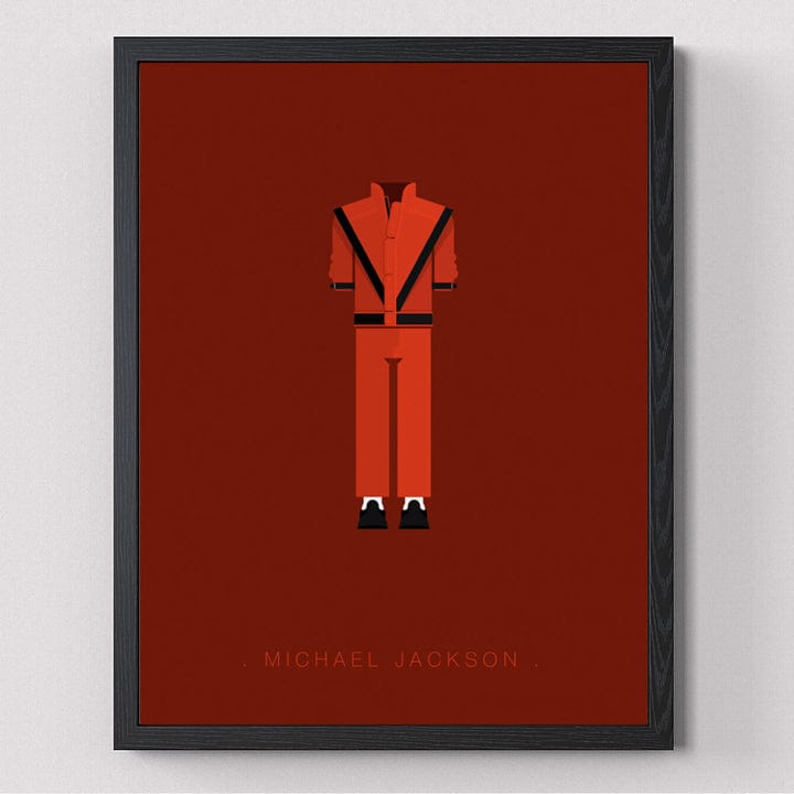 Michael Jackson Thriller Print Frame [Posters & Merchandise]