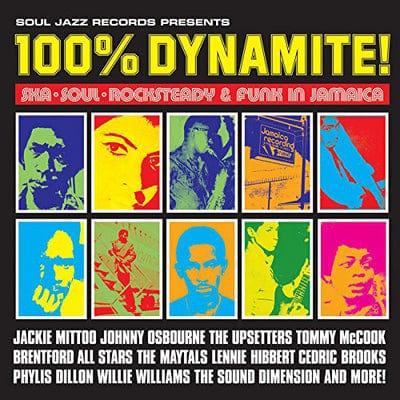Soul Jazz Records Presents: 100% Dynamite!: Ska, Soul, Rocksteady & Funk in Jamaica - Various Artists [VINYL]