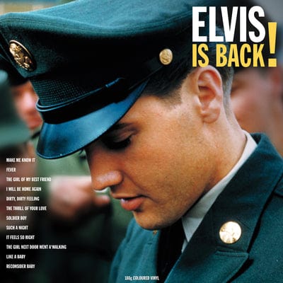 Elvis Is Back!:   - Elvis Presley [VINYL]