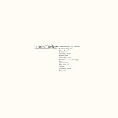Greatest Hits - James Taylor [VINYL]