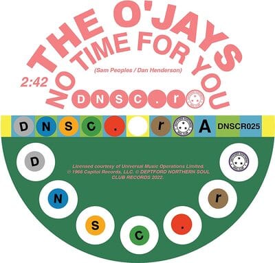 No Time for You/Because I Love You:   - The O'Jays & Willie Hightower [VINYL]