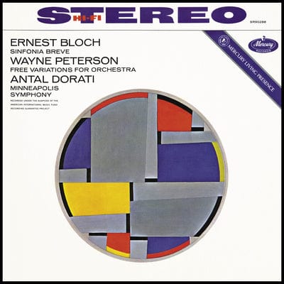 Ernest Bloch: Sinfonia Breve/Wayne Peterson: Free Variations...:   - Ernest Bloch [VINYL]