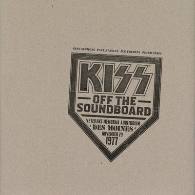Off the Soundboard: Veterans Memorial Auditorium, Des Moines, November 29 1977 - KISS [VINYL]