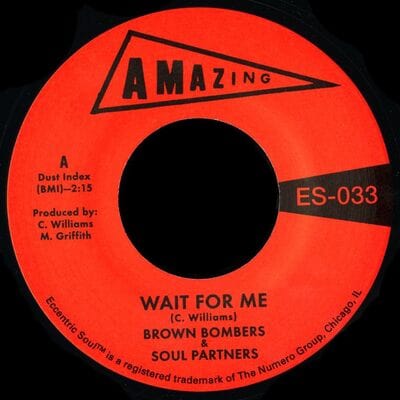 Wait for me/Just fun - Brown Bombers & Soul Partners [VINYL] - Vinyl8