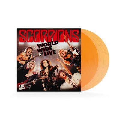 World Wide Live - Scorpions [Transparent Orange Vinyl]