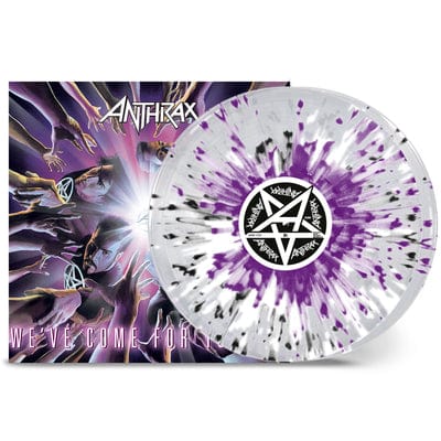 We’ve Come For You All (20th Anniversary Clear White Purple Black Splatter Edition) - Anthrax [Colour Vinyl]